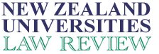 New Zealand Universities Law Review